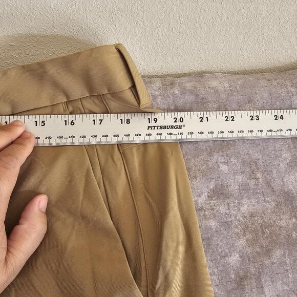 CRZ YOGA Pants Mens Tan Golf Stretch Chino Tag Sz 36 (36x30) - Picture 3 of 4